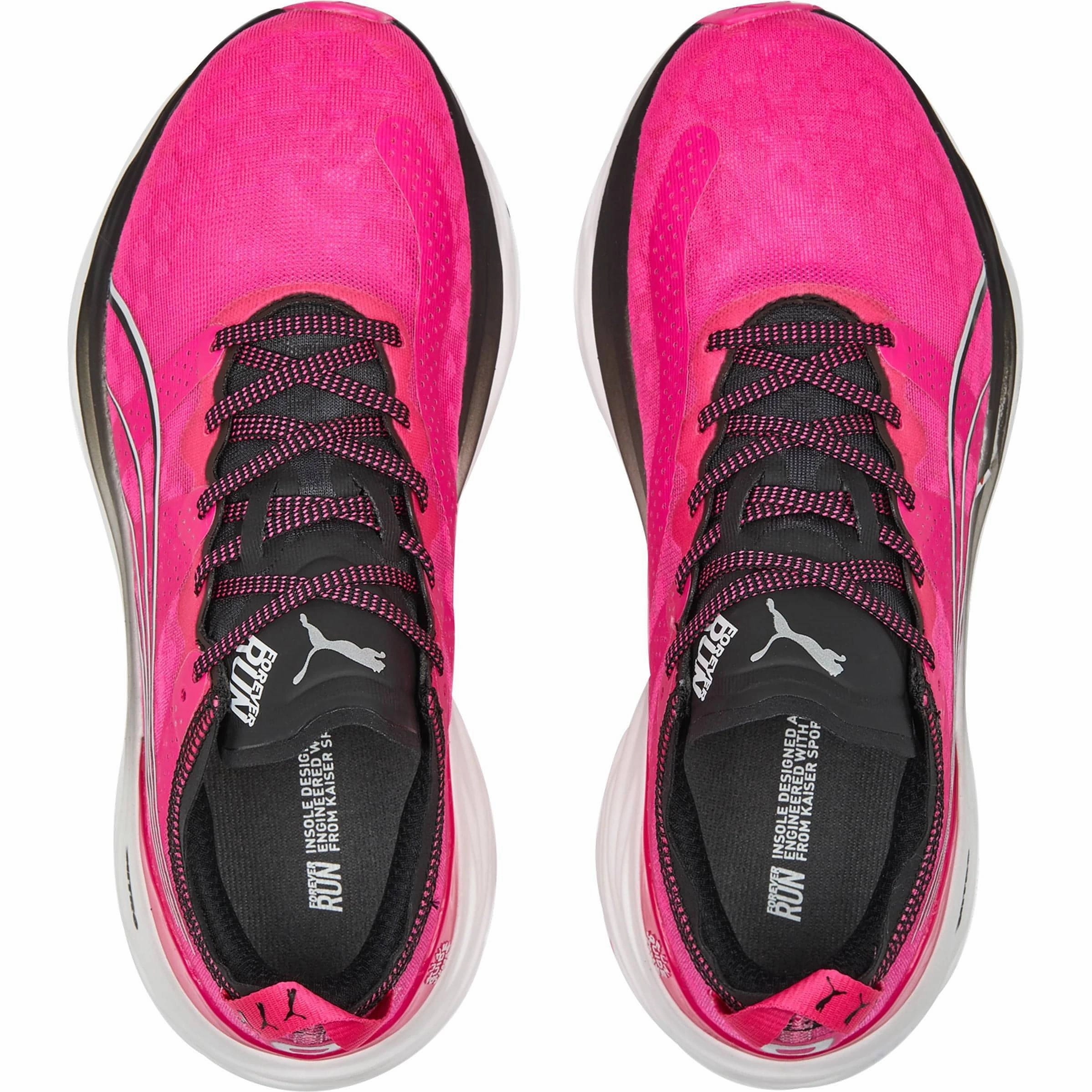 Puma ForeverRun Nitro Womens Running Shoes - Pink road running shoe elements