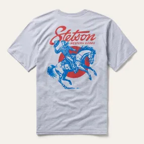 Cowboy Hat Tip Graphic Tee Festival Fashion