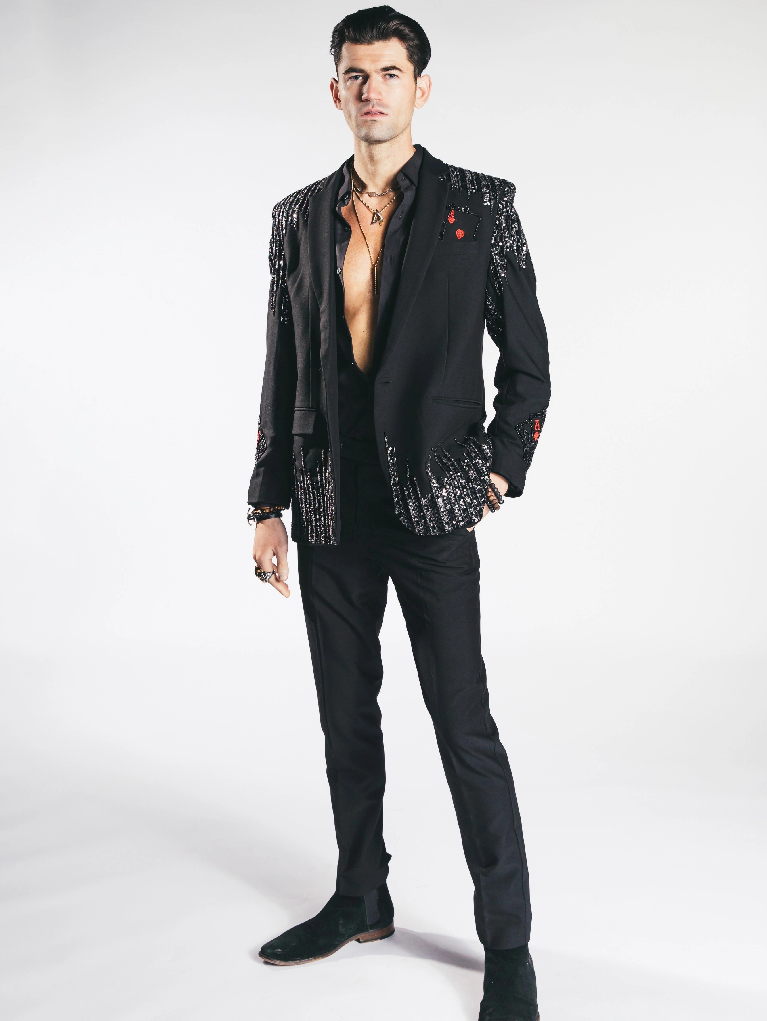 Contemporary Look Any Old Iron Dealers Suit