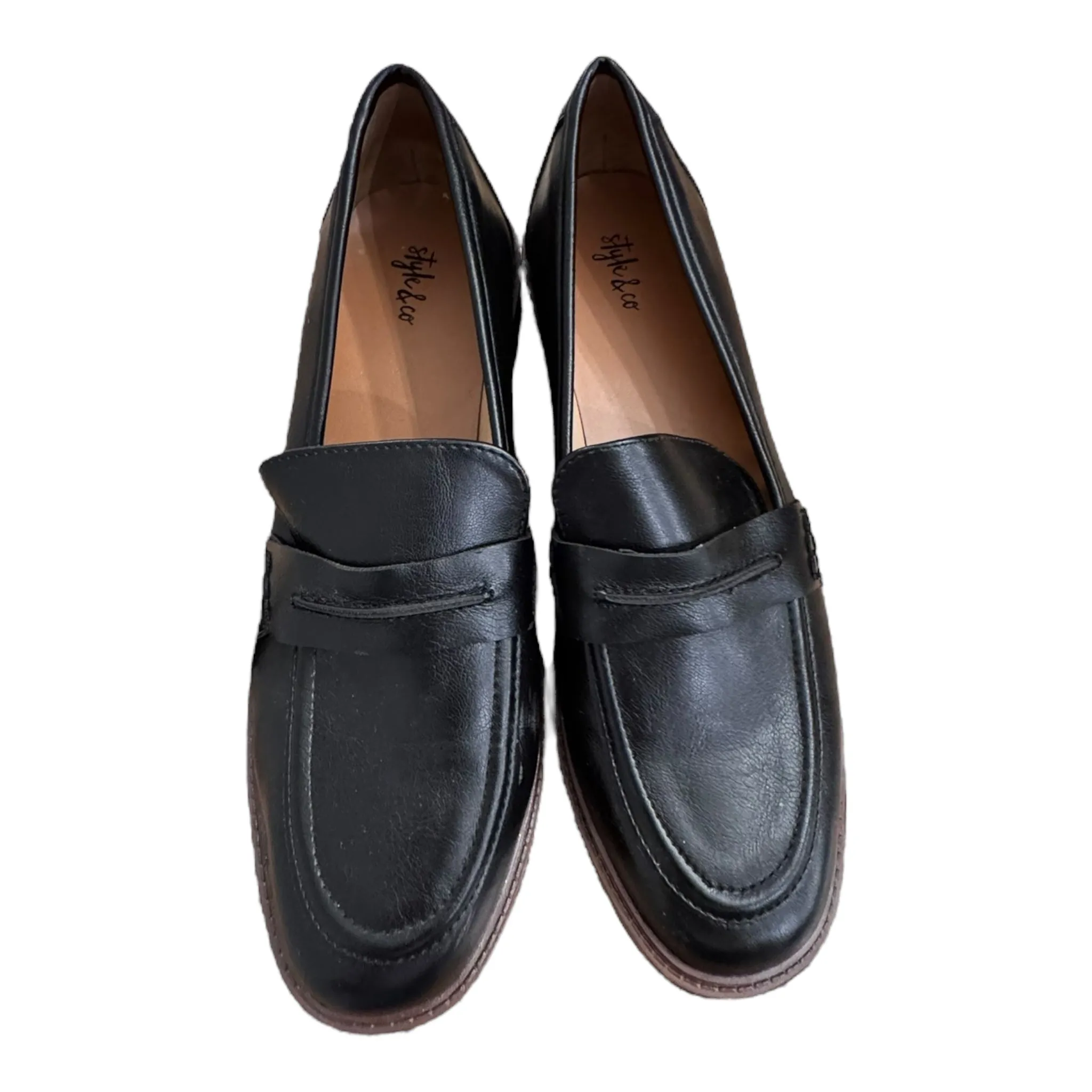 Shoes Flats By Style And Company In Black, Size:10 Dock Style