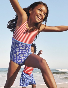 Hotchpotch Swimsuit-Sapphire Blue Seashore Rubberized grip