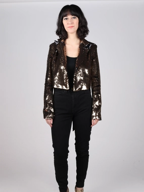 Any Old Iron Bronze Tux models Long-sleeved