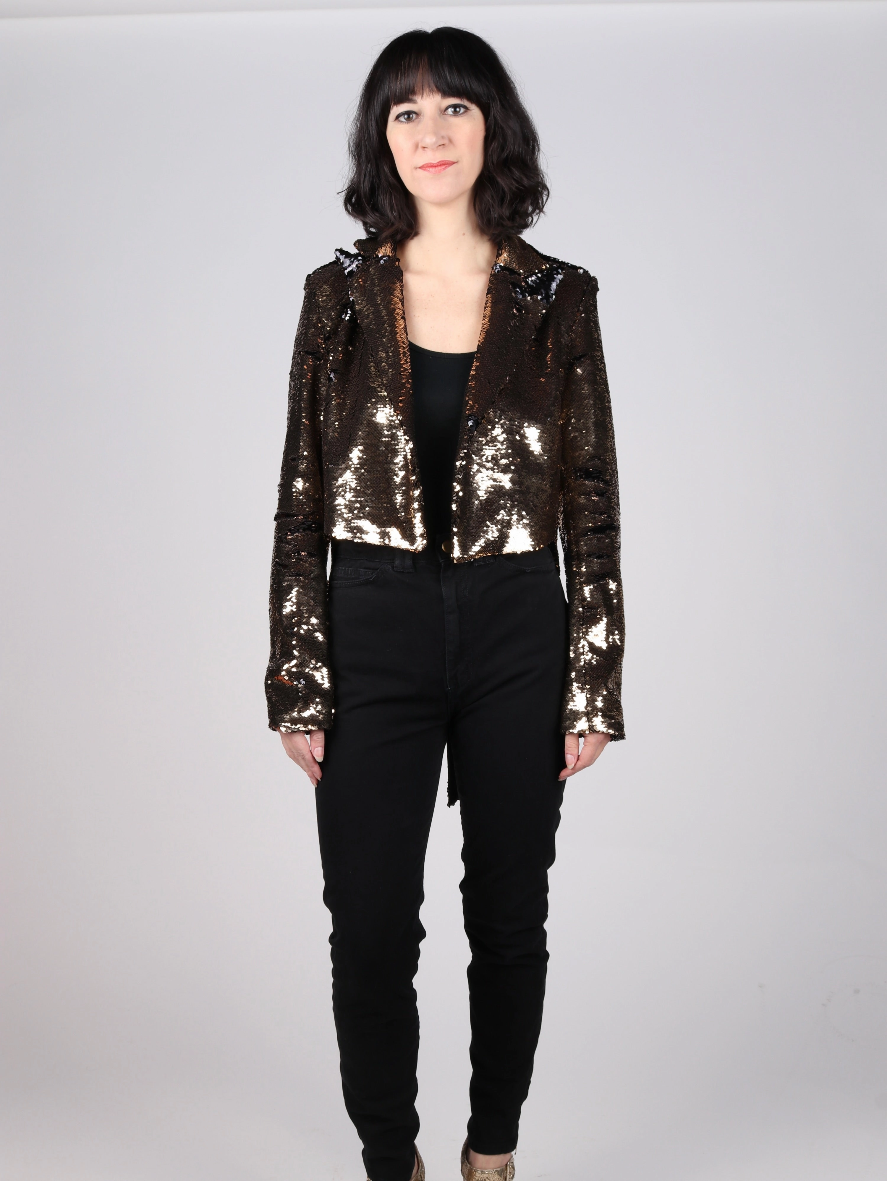 Any Old Iron Bronze Tux models Long-sleeved