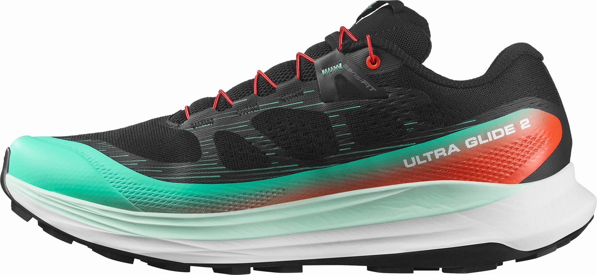 Salomon Ultra Glide 2 Mens Trail Running Shoes - Black Lightweight Design Air Cushion