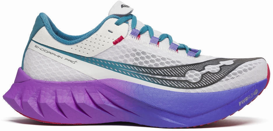 joggers' shoes Saucony Endorphin Pro 4 Mens Running Shoes - White