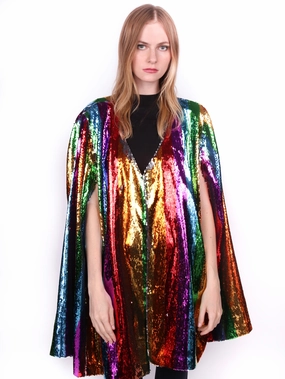 Celebrate Any Old Iron Rainbow Cape
