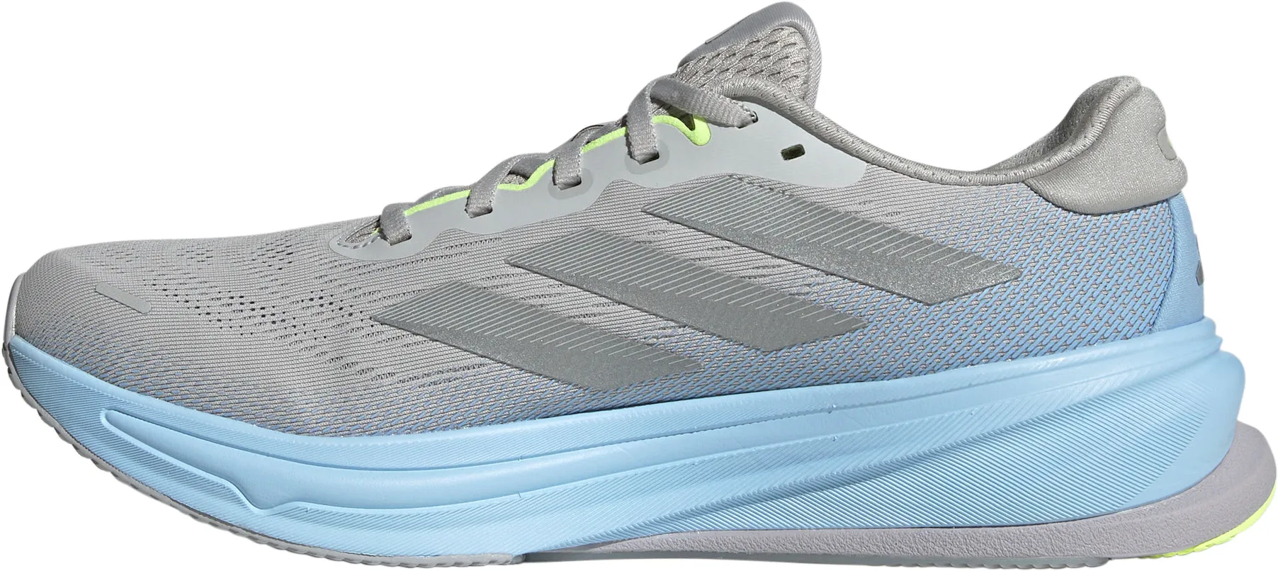 adidas Supernova Rise 2 Mens Running Shoes - Grey Superior Cushioning Honeycomb Structure