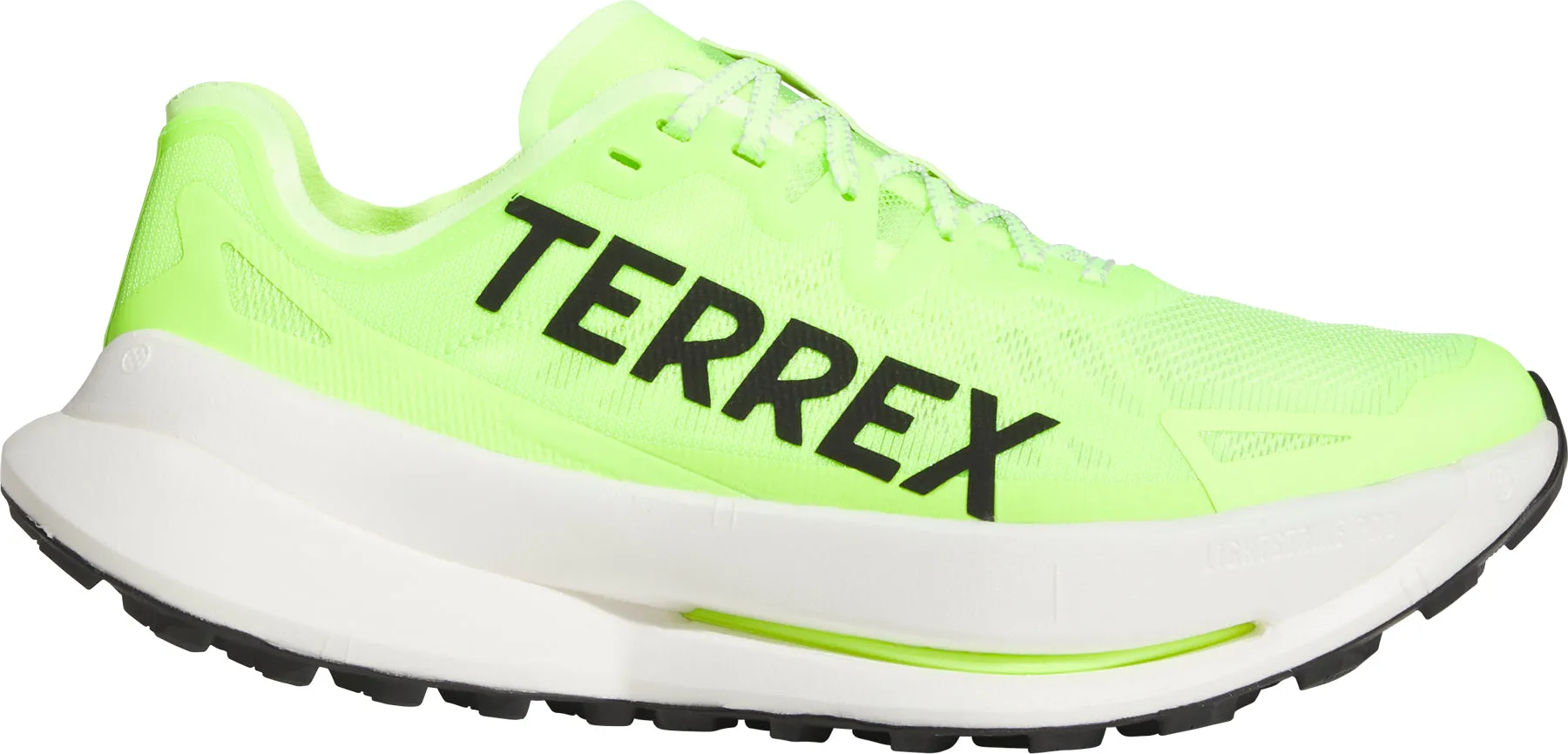 arch - support shoe details stretchy - upper - feature shoes adidas Terrex Agravic Speed Ultra Mens Trail Running Shoes - Yellow