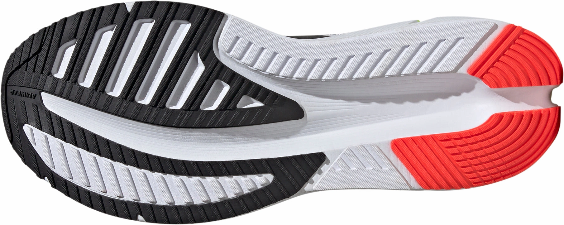 low - arch - feature shoes machine - washable upper shoes adidas Adistar 3.0 Mens Running Shoes - White