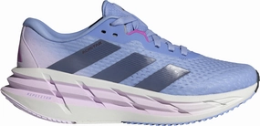Double - layer anti - microbial running shoes adidas Adistar 3.0 Womens Running Shoes - Blue