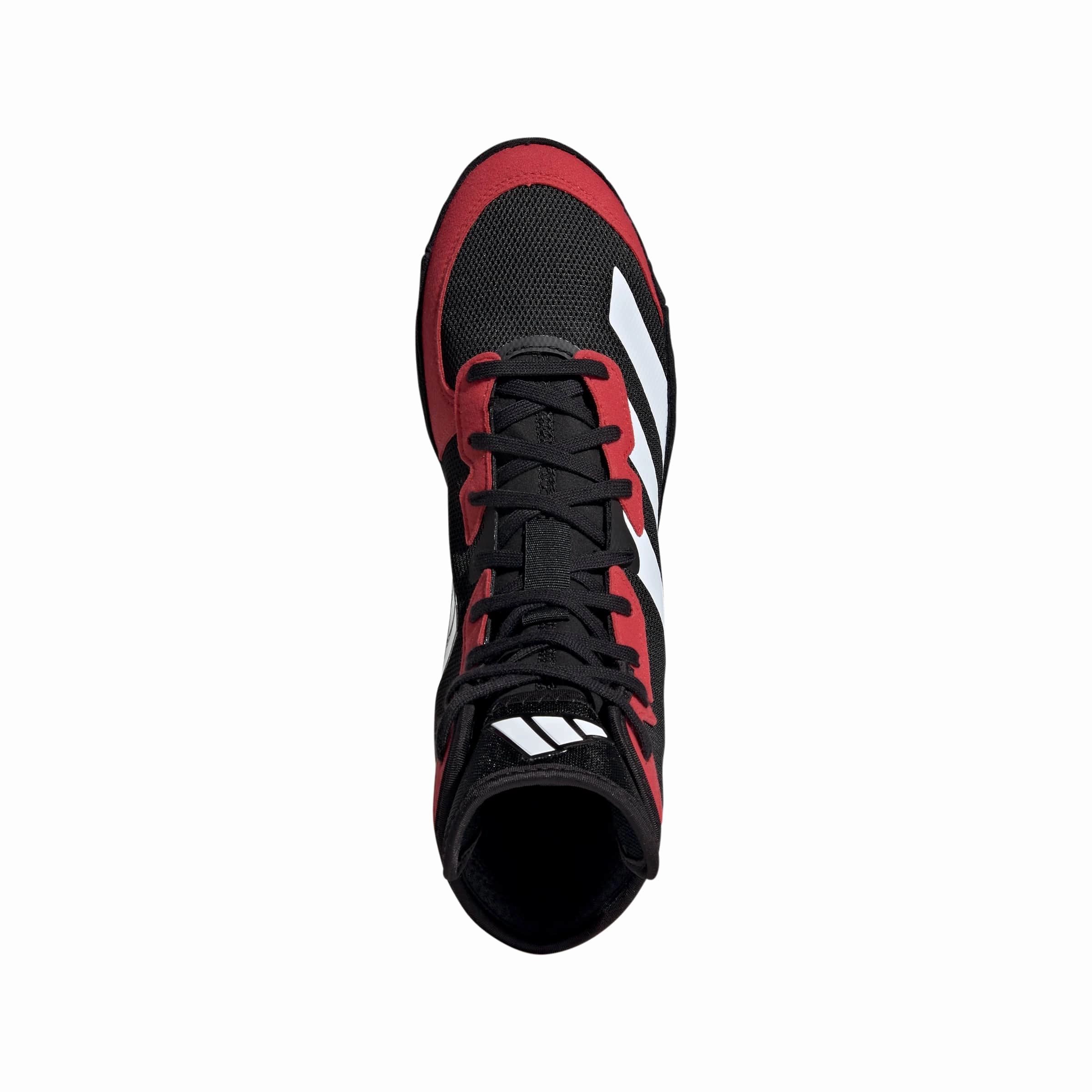Comfort Laces adidas Adizero 2024 Wrestling Shoes Black & Red