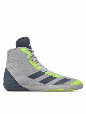 adidas Adizero 2024 Wrestling Shoes Grey Stable Support Rainy Day Commuter Protective Finish Winter Walker