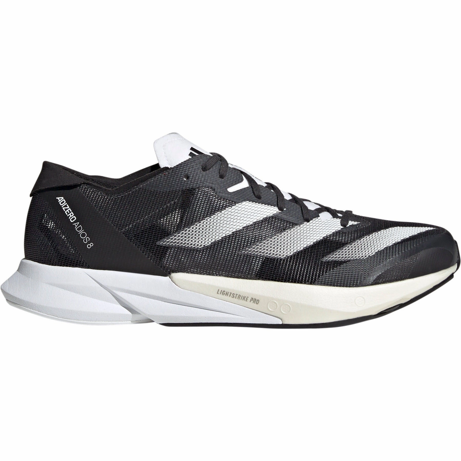 beach running option adidas Adizero Adios 8 Mens Running Shoes - Black