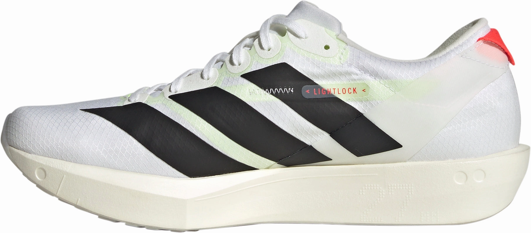 adidas Adizero Adios 9 Womens Running Shoes - White Quiet