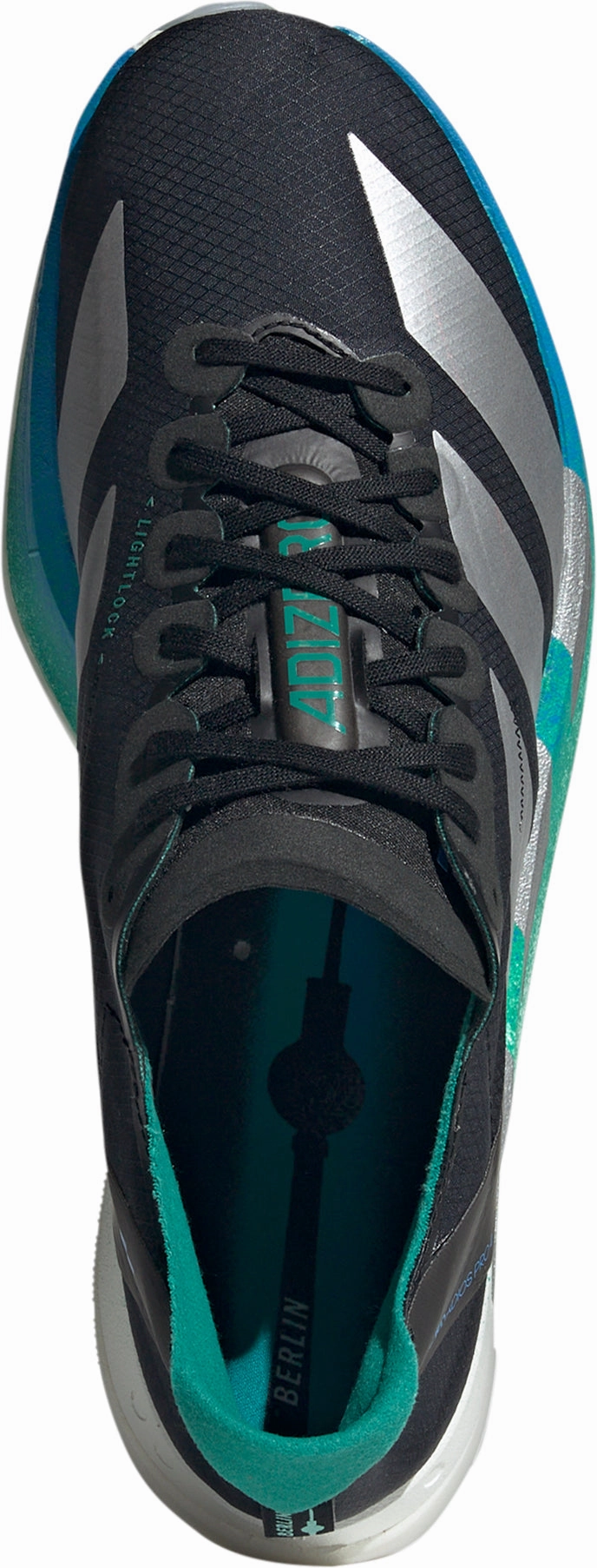 cross - training - shoes tear - resistant - fabric - strength shoes adidas Adizero Adios Pro 4 Mens Running Shoes - Black