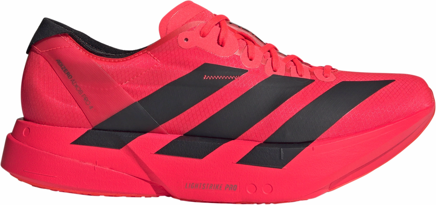 adidas Adizero Adios Pro 4 Mens Running Shoes - Red running in humid weather