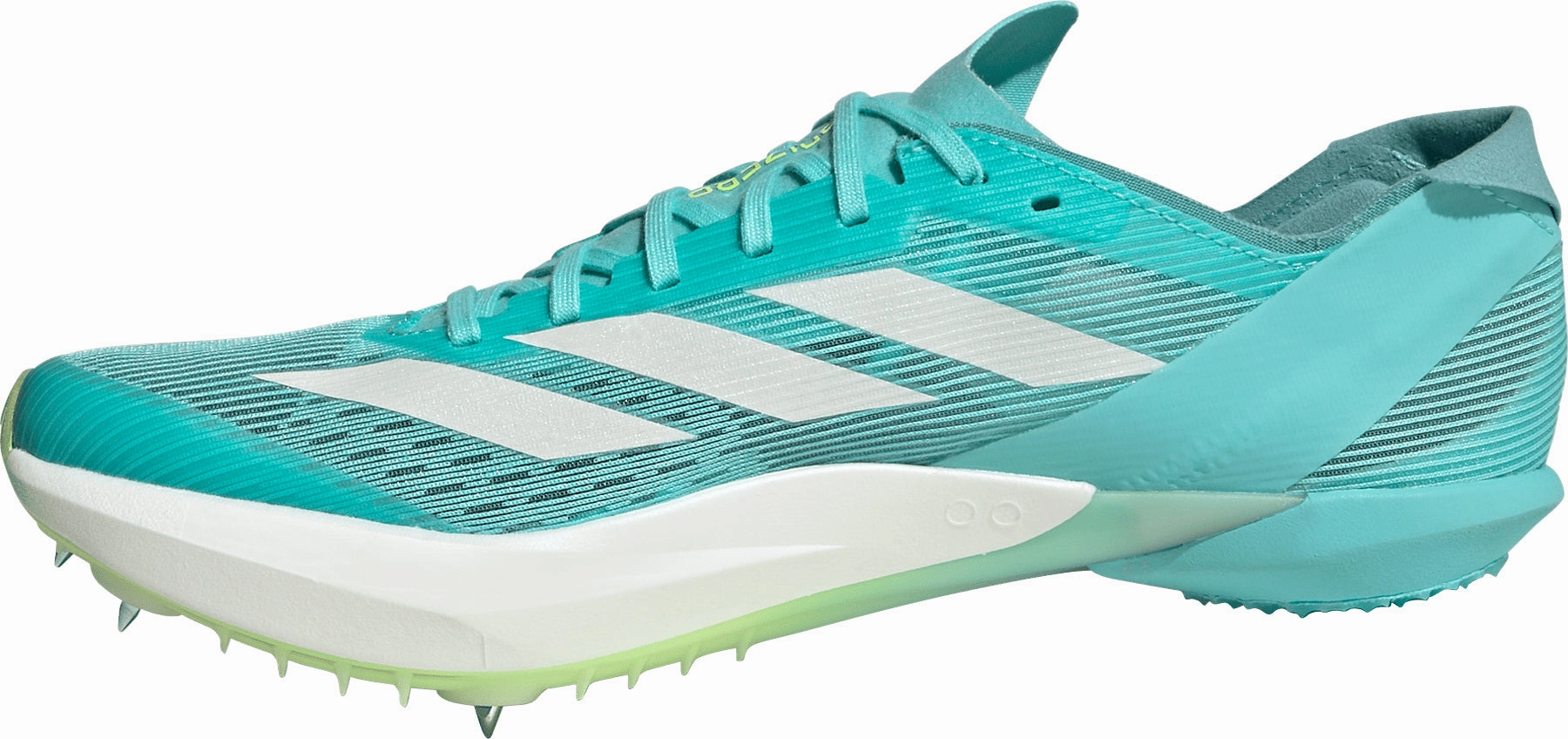 adidas Adizero Ambition Running Spikes - Green Adaptive Response Sole
