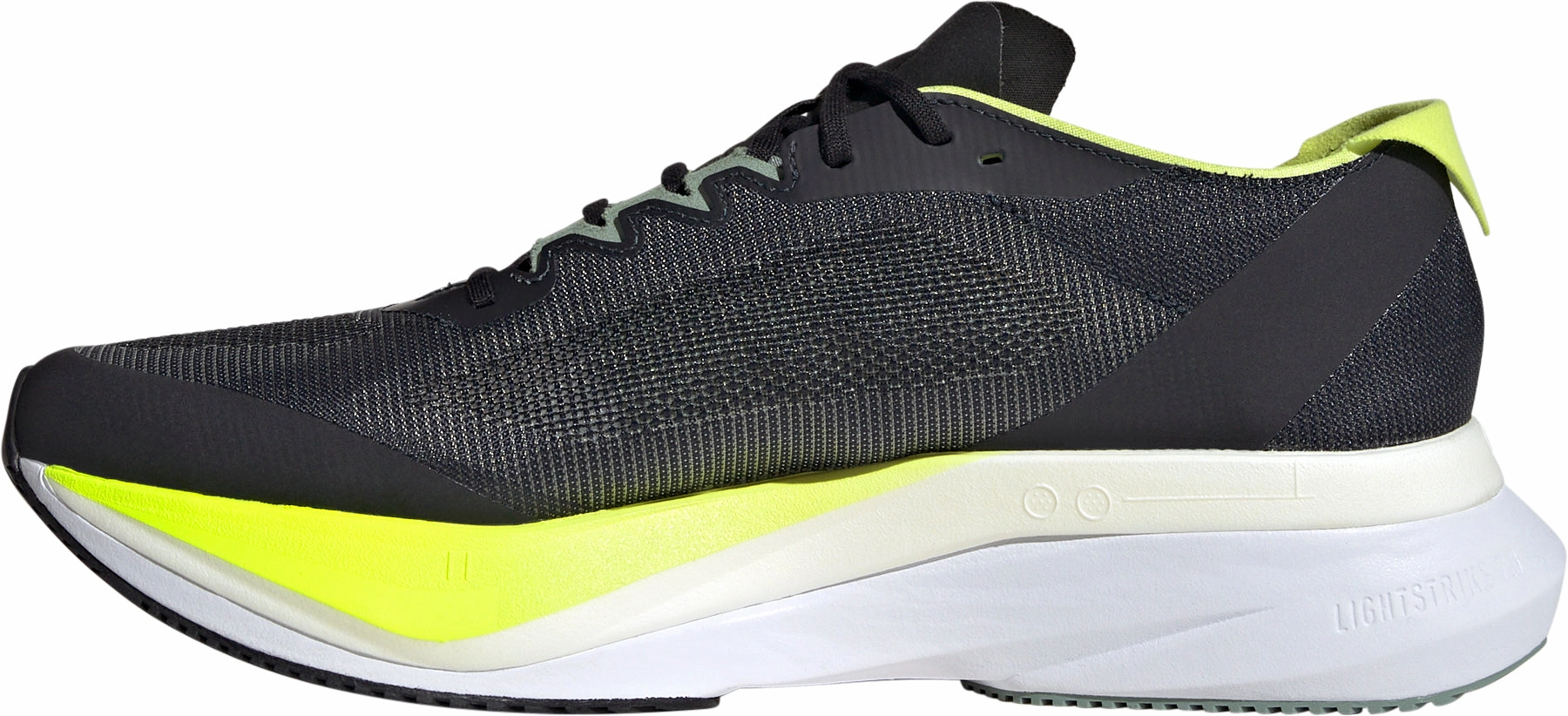 adidas Adizero Boston 12 Mens Running Shoes - Black professional running shoes