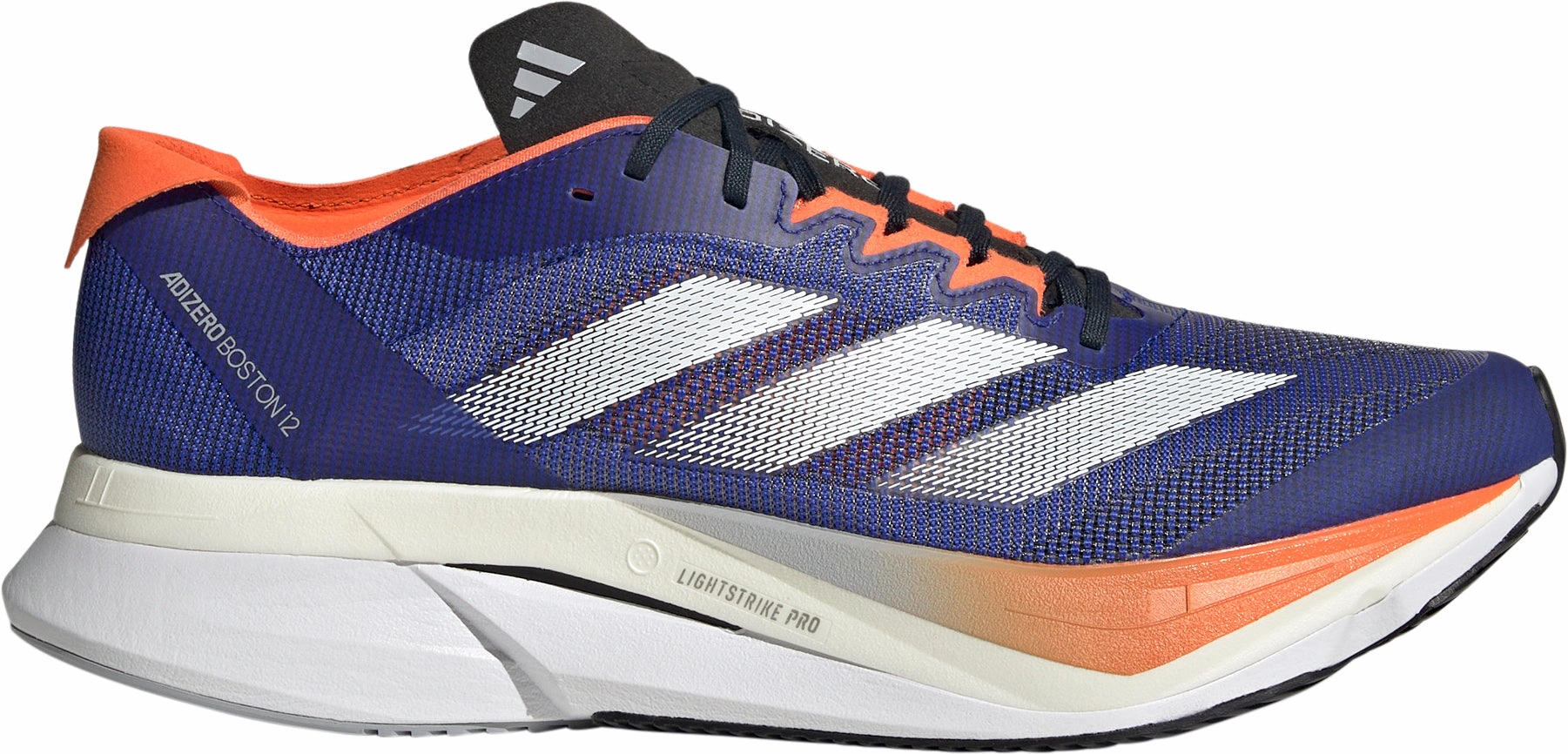 endurance - built Fitness training adidas Adizero Boston 12 Mens Running Shoes - Blue