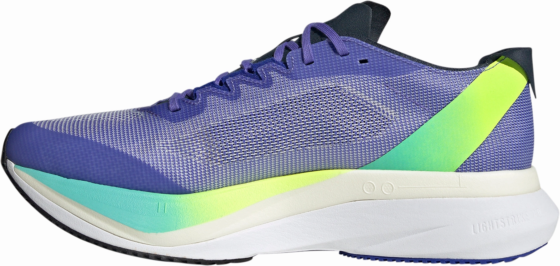 narrow - fit running shoes gym goer adidas Adizero Boston 12 Mens Running Shoes - Blue