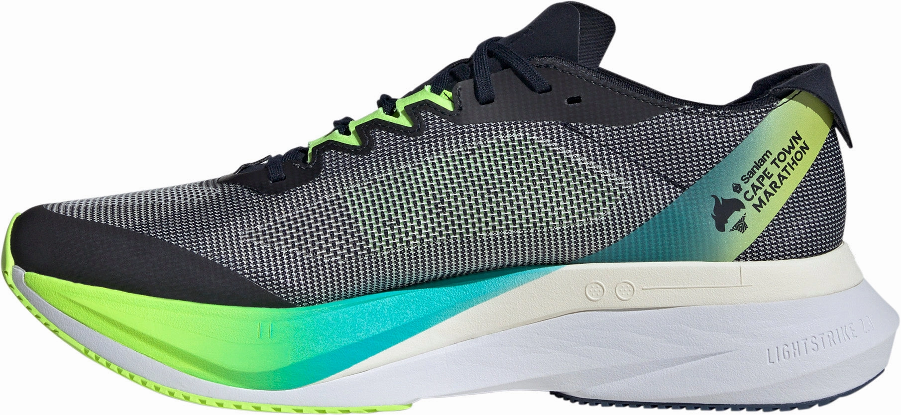 plain shoes adidas Adizero Boston 12 Mens Running Shoes - Navy