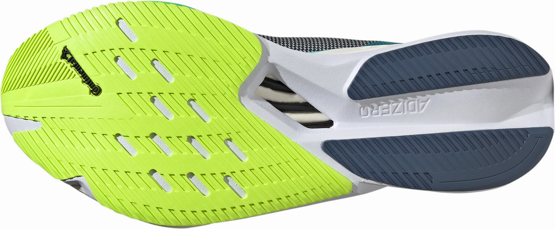 adidas Adizero Boston 12 Mens Running Shoes - Navy embossed running shoes Surface Adaptive