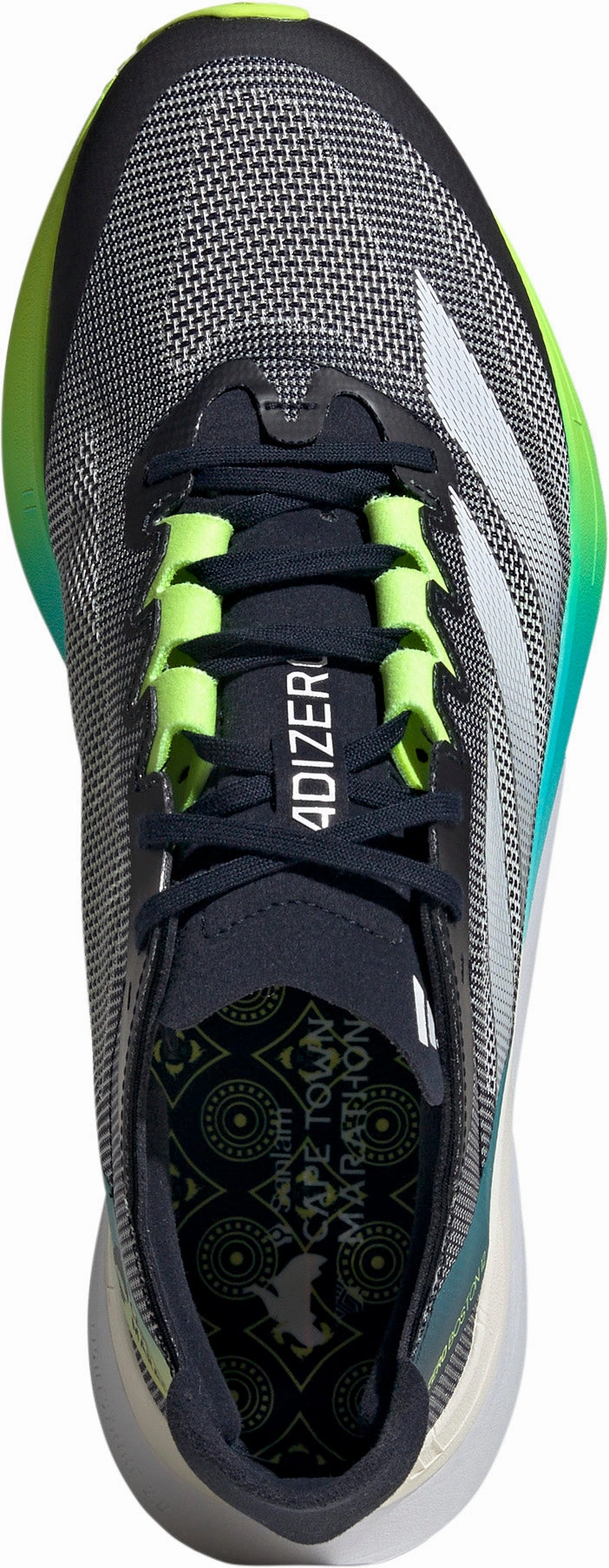 adidas Adizero Boston 12 Mens Running Shoes - Navy Stripe