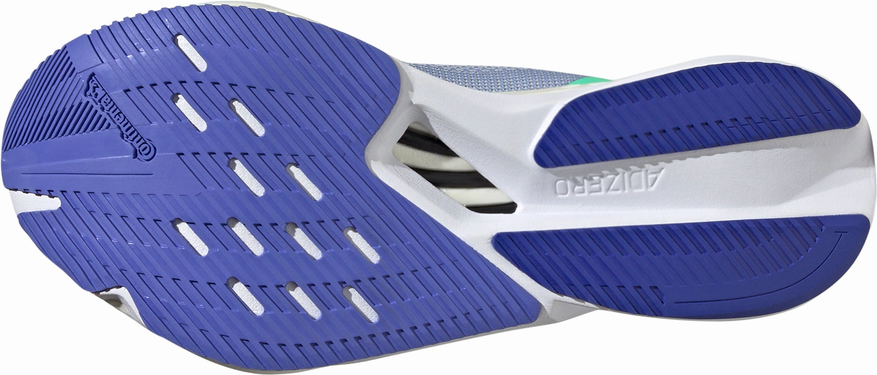 adidas Adizero Boston 12 Womens Running Shoes - Blue Dynamic Landing Zone