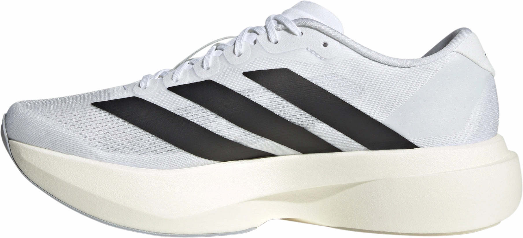 running in a charity run shoes adidas Adizero EVO SL Mens Running Shoes - White