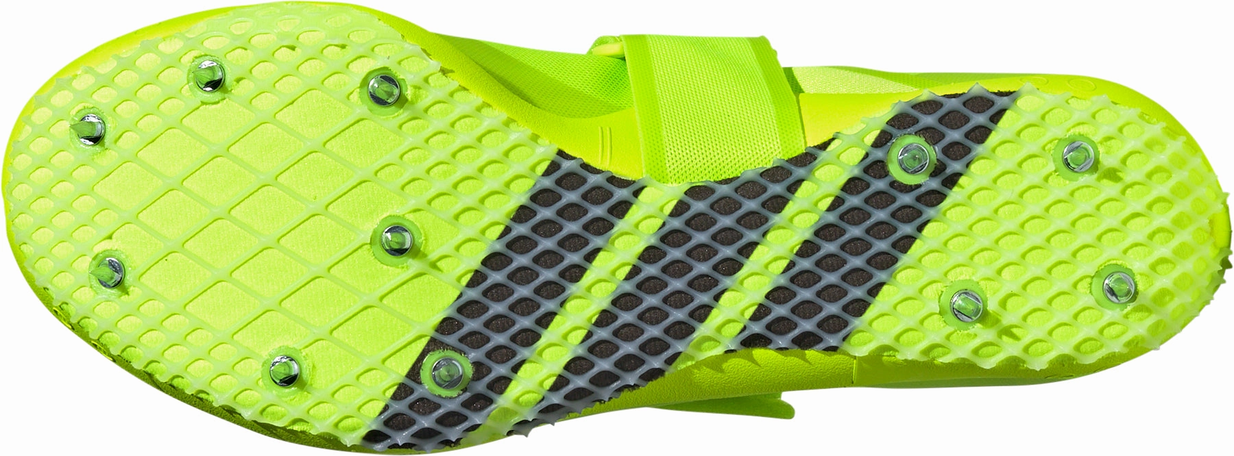 walking shoes dark colors adidas Adizero High Jump Field Event Spikes - Yellow