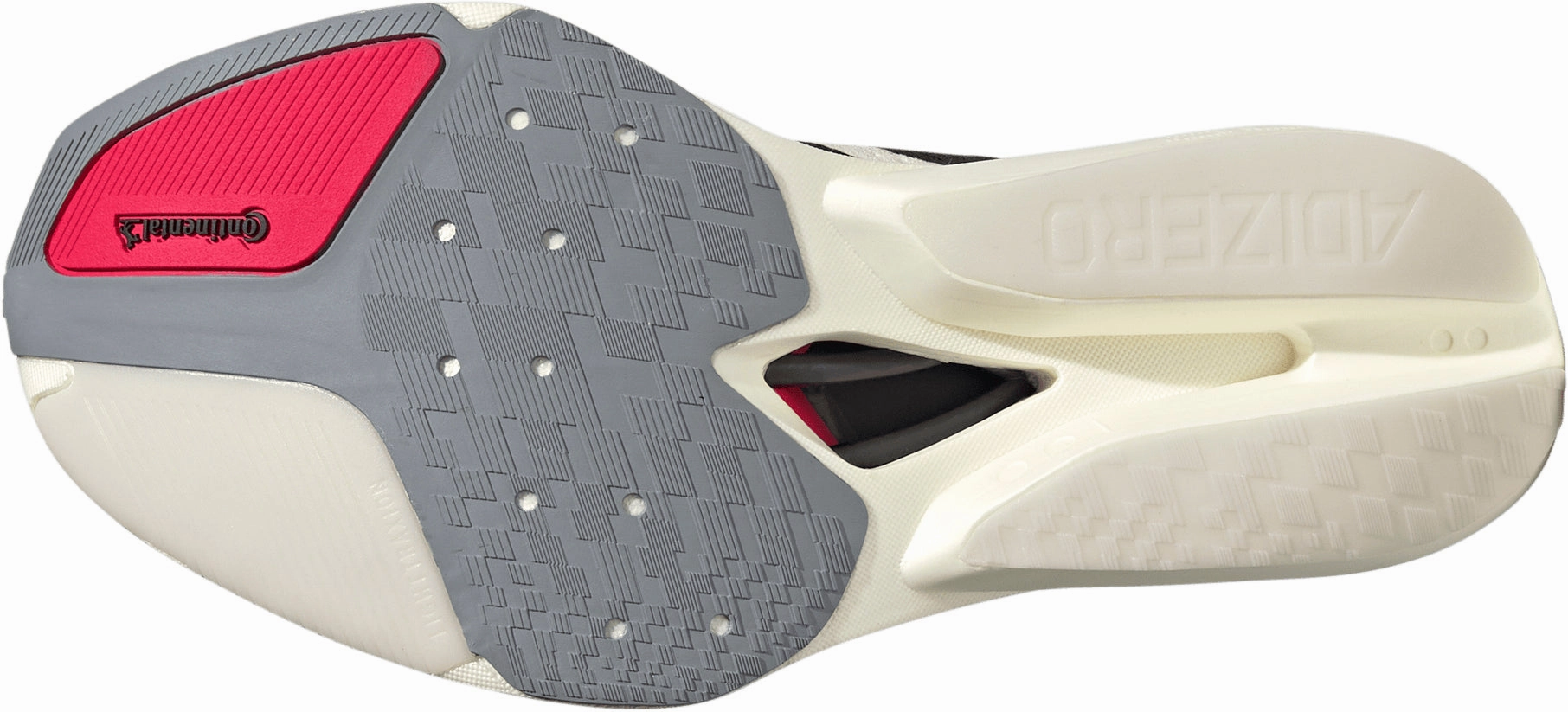 Stretch Woven Upper adidas Adizero Prime X3 Strung Running Shoes - White