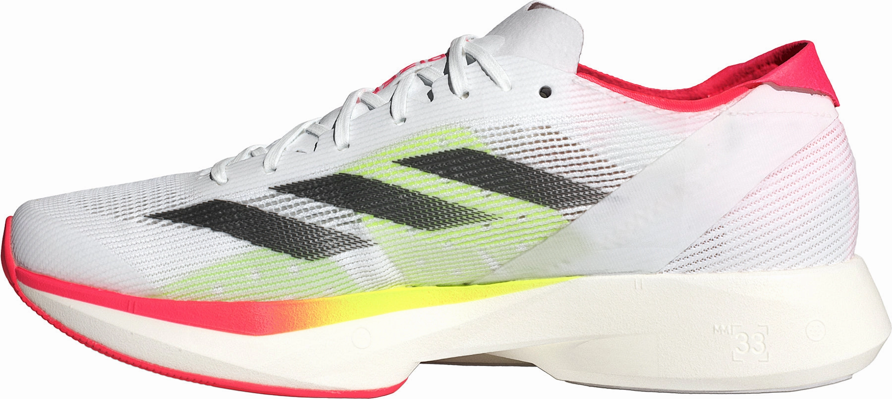 adidas Adizero Takumi Sen 10 Womens Running Shoes - White colorful Wide Fit Compatibility