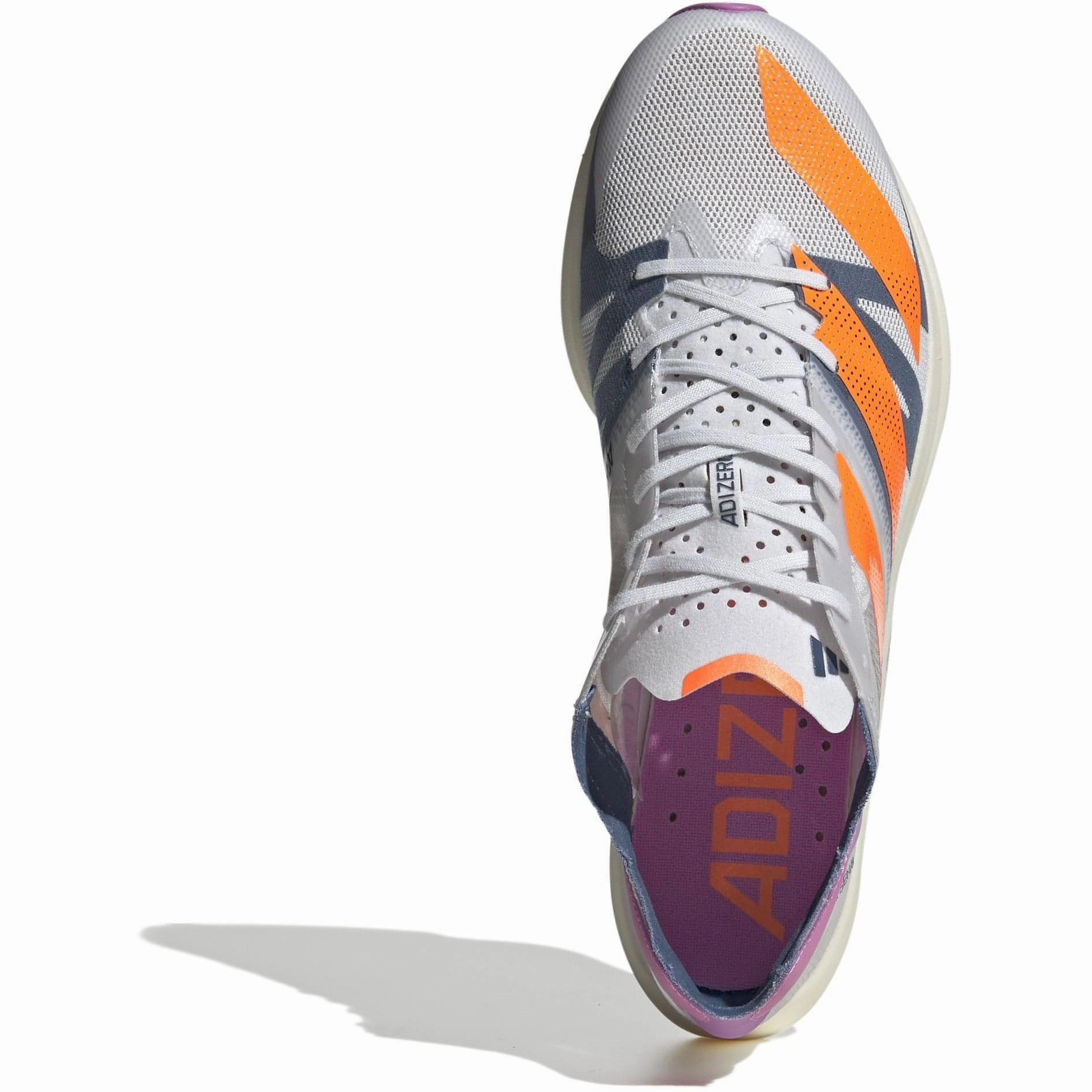 adidas Adizero Takumi Sen 8 Running Shoes - Grey PU material