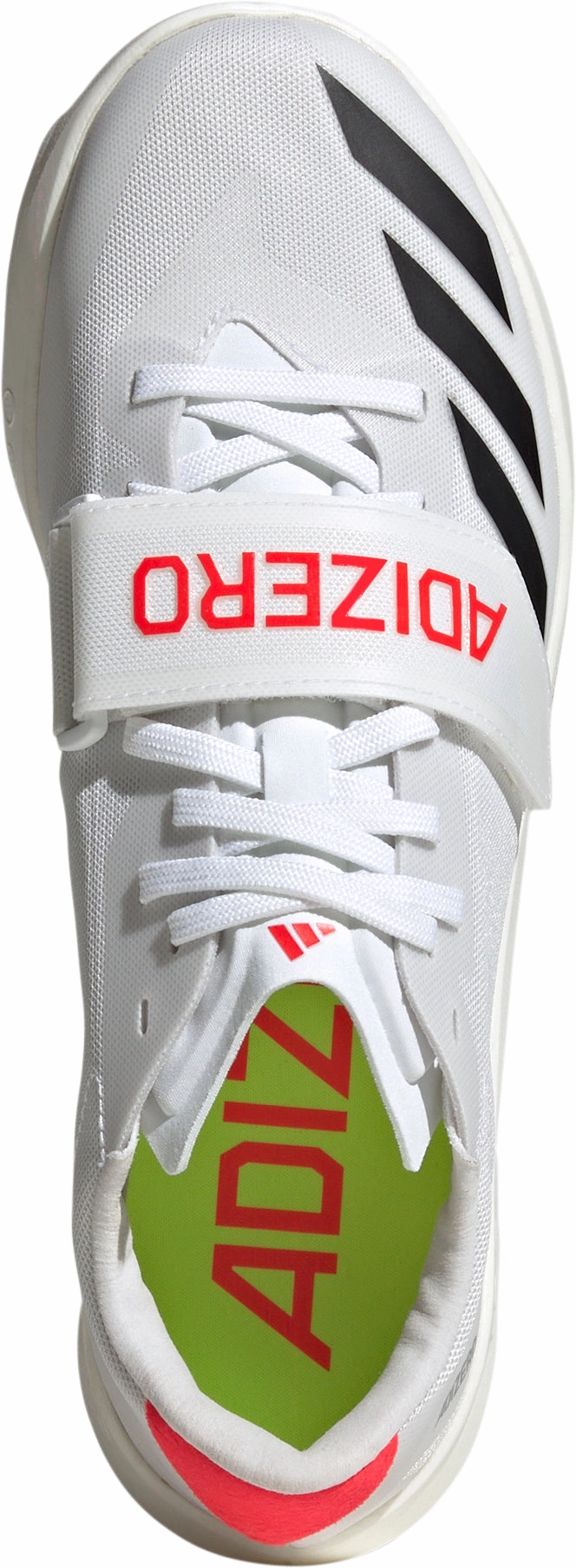 single adidas Adizero Triple Jump / Pole Vault Field Event Spikes - White