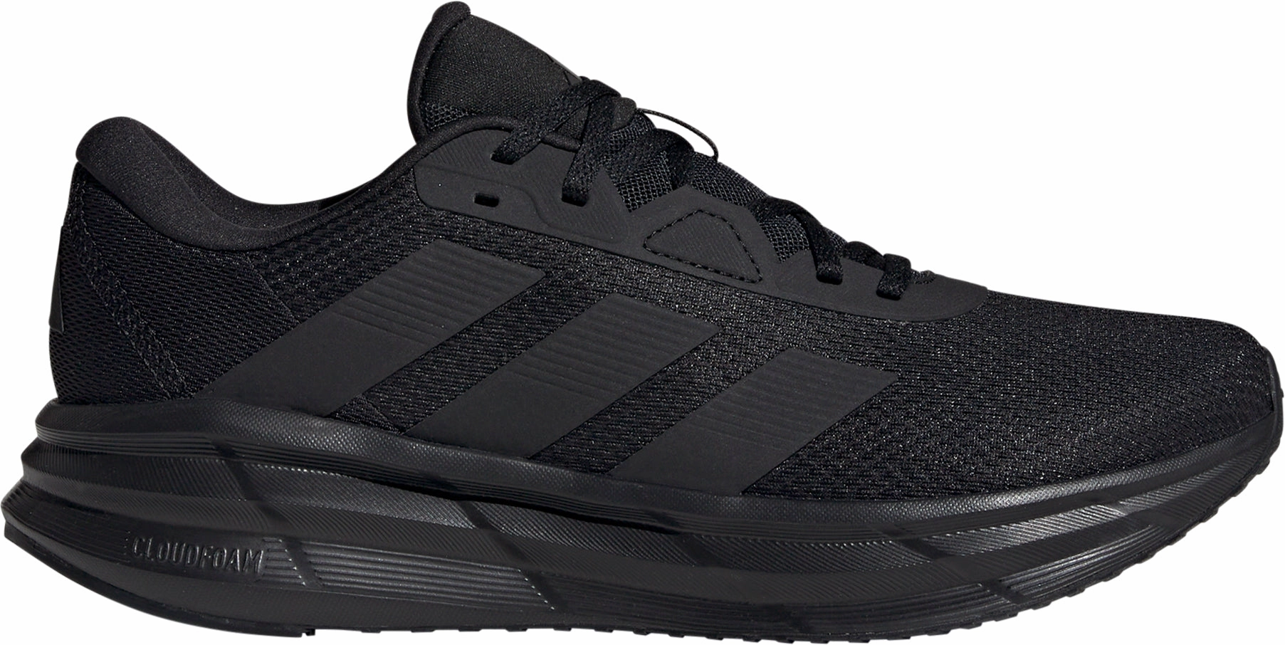 adidas Galaxy 7 Mens Running Shoes - Black High Rebound Midsole Balanced Support