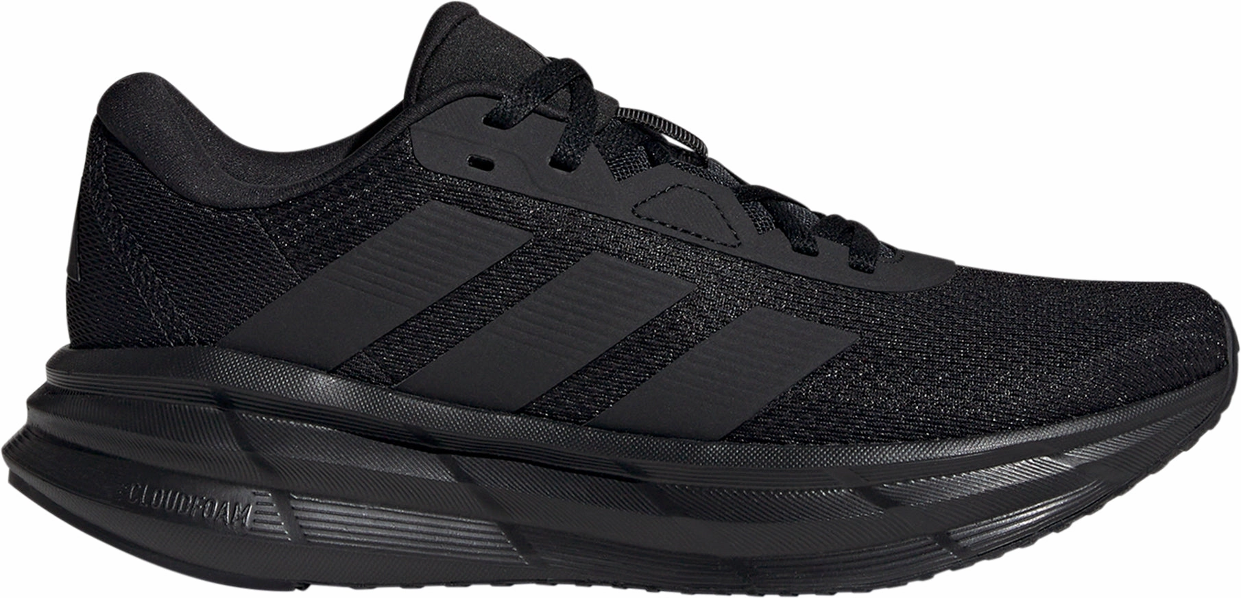 Energy Return Design Seam Free Internal Sock adidas Galaxy 7 Womens Running Shoes - Black