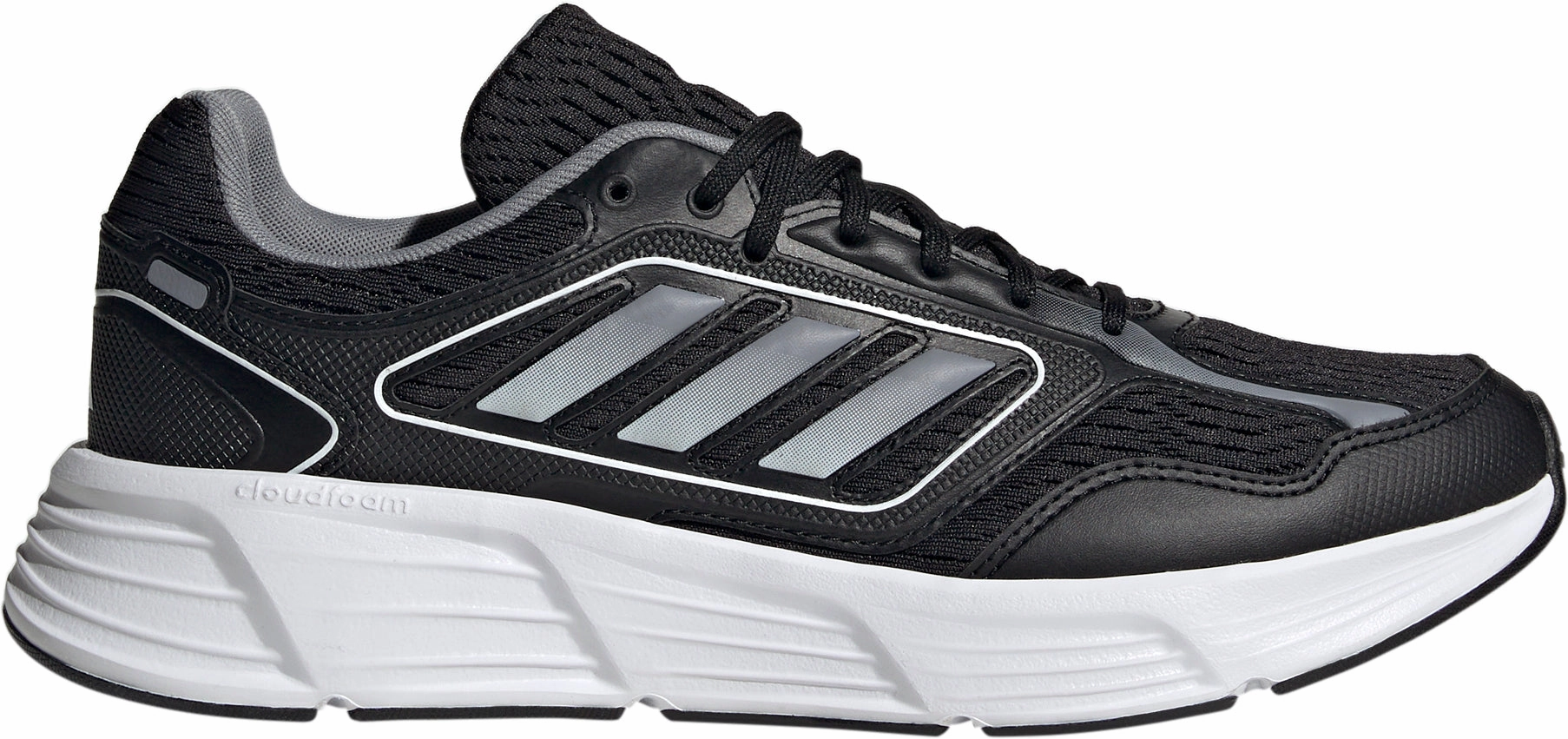 Featherlight Construction adidas Galaxy Star Mens Running Shoes - Black