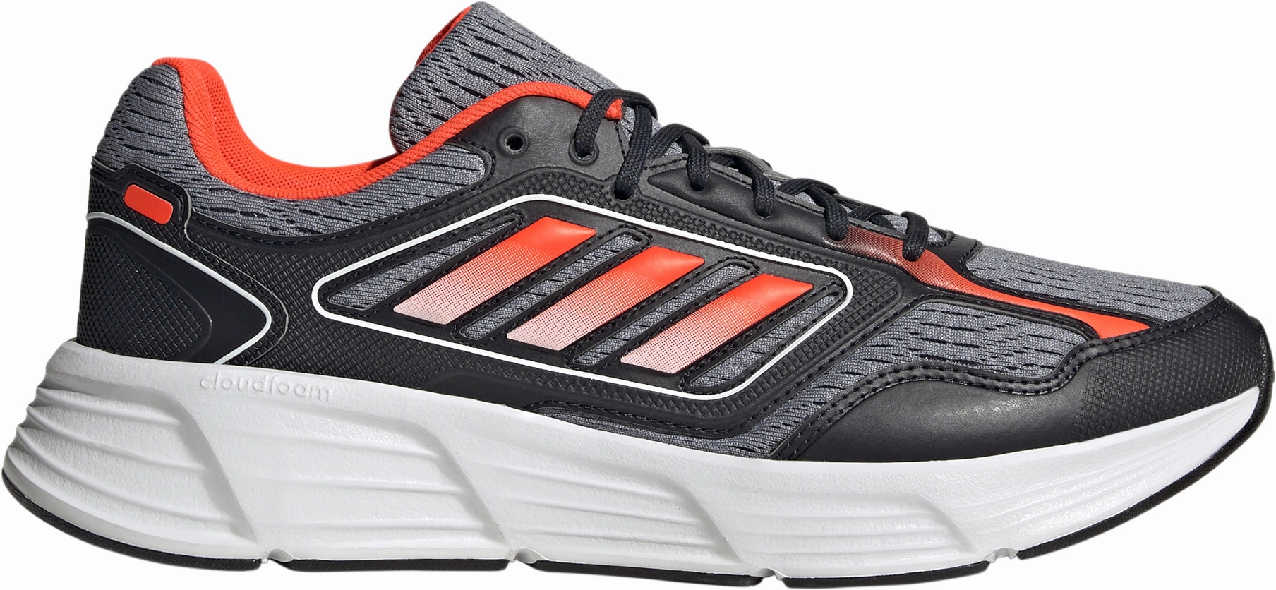 suede shoes quick - drying shoe trait adidas Galaxy Star Mens Running Shoes - Grey