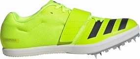 adidas Jumpstar Field Event Spikes - Yellow Endurance Design low-top shoes