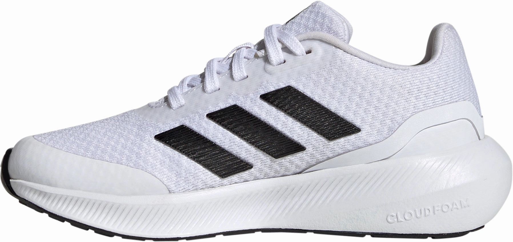 adidas Runfalcon 3.0 Junior Running Shoes - White Adaptive Footbed Tech