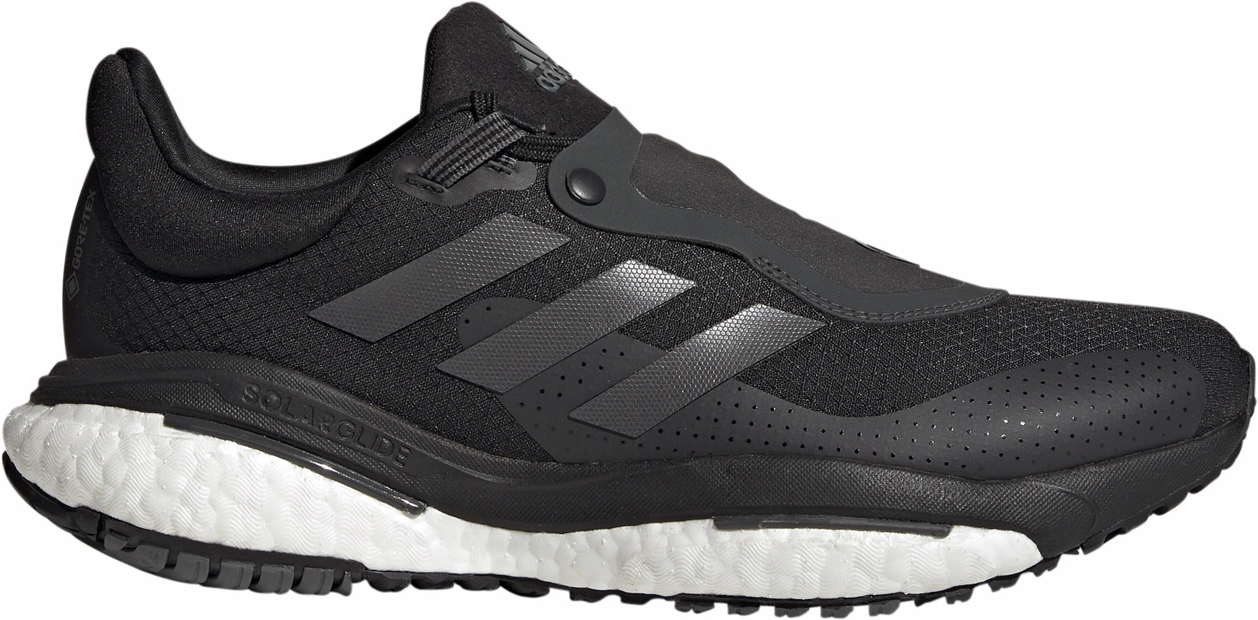 adidas Solar Glide 5 GORE-TEX Mens Running Shoes - Black seasonal shoes Dynamic Response System
