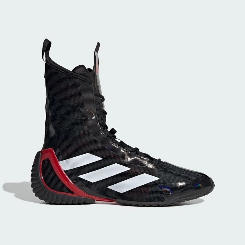 Chelsea Design Rubber Sole adidas Speedex Ultra Boxing Boots Black & Red