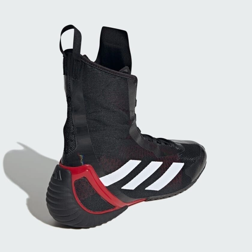 adidas Speedex Ultra Boxing Boots Black & Red Field Work