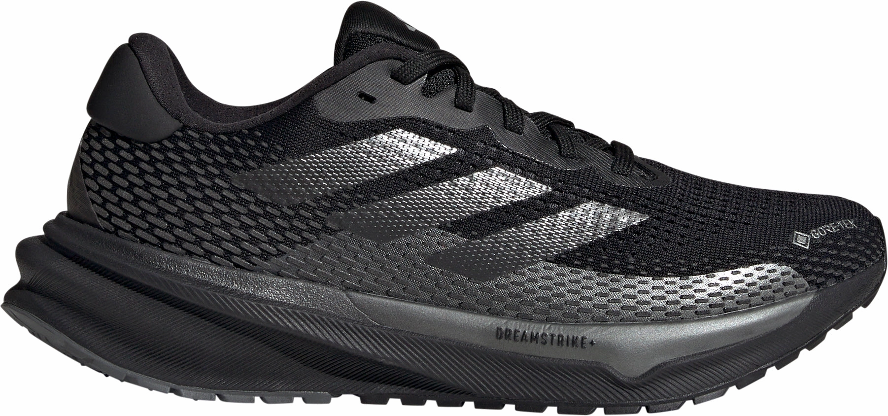 adidas Supernova GORE-TEX Womens Running Shoes - Black unparalleled - running Perforated Tongue