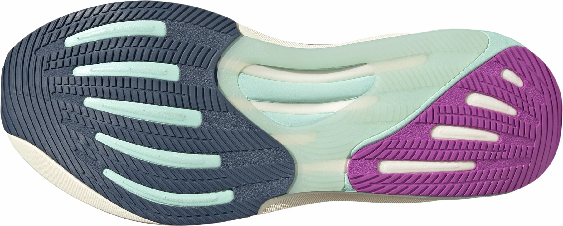 adidas Supernova Rise 2 Womens Running Shoes - Blue neutral - pronation Impact Diffusion Plate