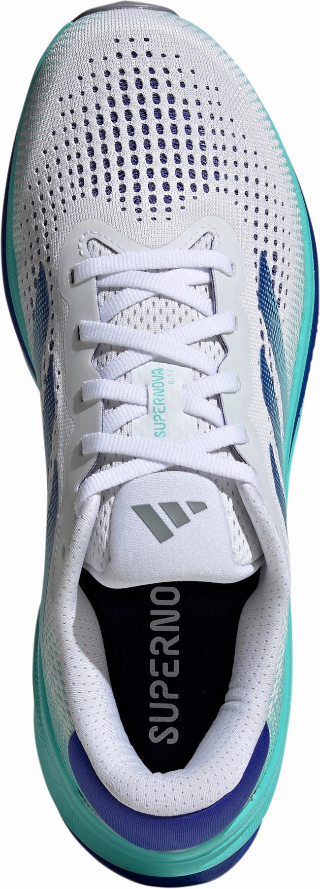 Hydraulic Absorption All-Terrain Comfort adidas Supernova Rise Mens Running Shoes - White