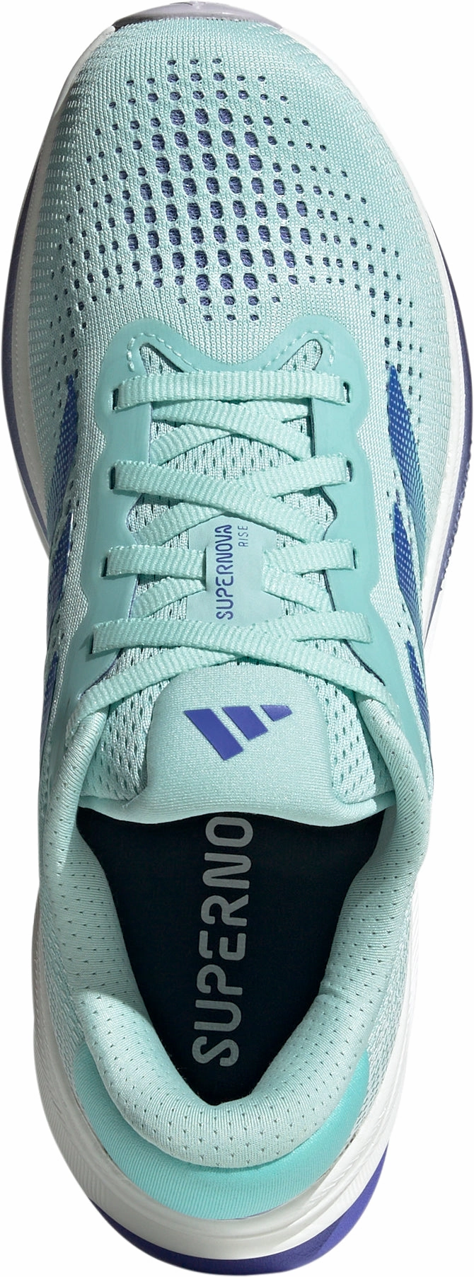adidas Supernova Rise Womens Running Shoes - Green Visible features shock - absorbing - technology