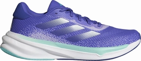 Laser Cut Vents cool - down adidas Supernova Stride Womens Running Shoes - Blue