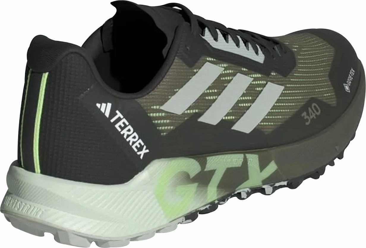running belts adidas Terrex Agravic Flow 2 GORE-TEX Mens Trail Running Shoes - Green