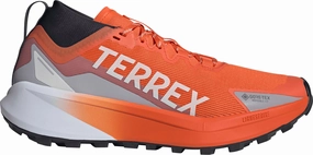Sprinting Shoes Strappy Design adidas Terrex Agravic GORE-TEX Mens Trail Running Shoes - Orange